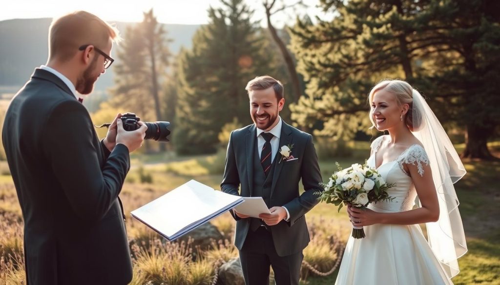 Bryllupsfotografering spørsmål