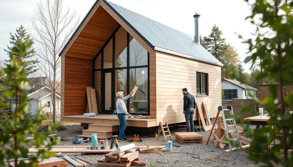 Bygge hus i norske byer