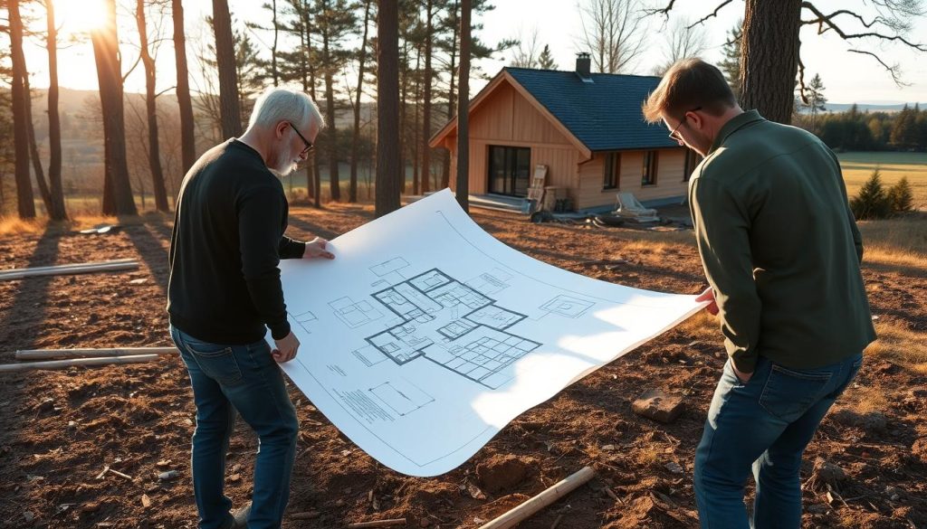 Bygge på etasje planlegging