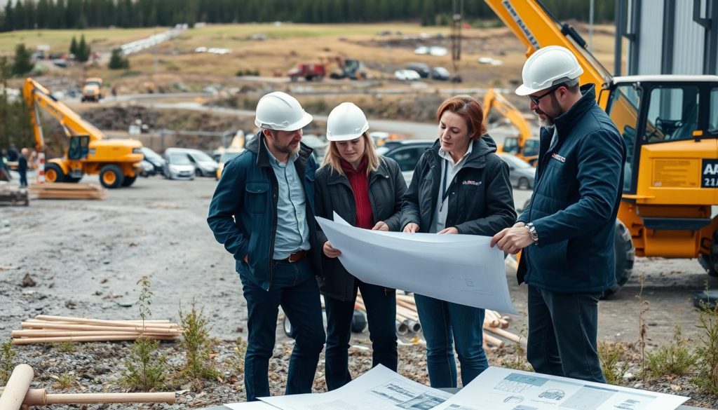 Byggefirma valg og prosjektplanlegging