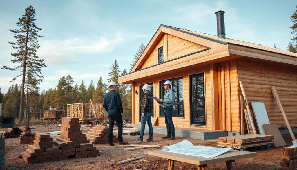 Byggekostnader hus tjenester