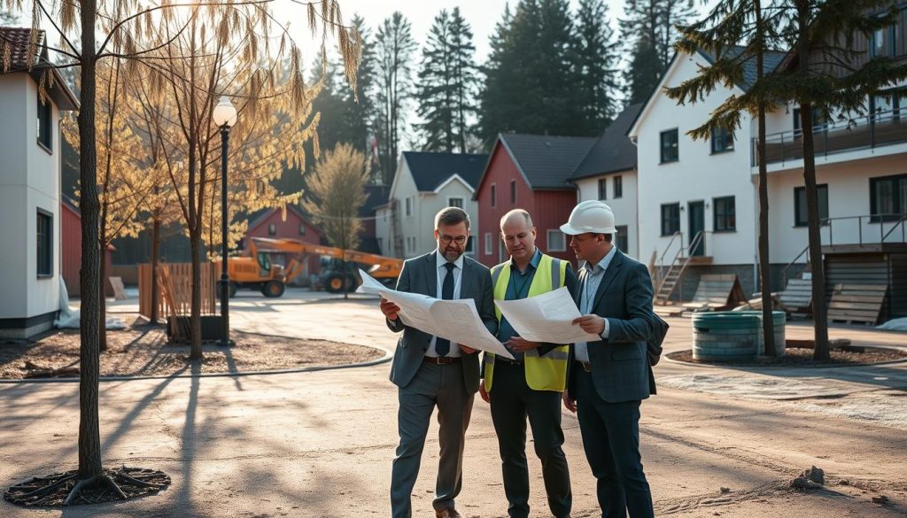 Byggentreprenør lokasjonsveiledning