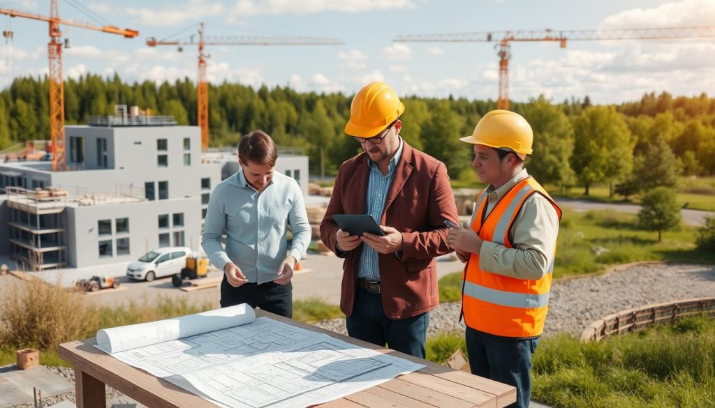 Byggentreprenør prosjektstyring