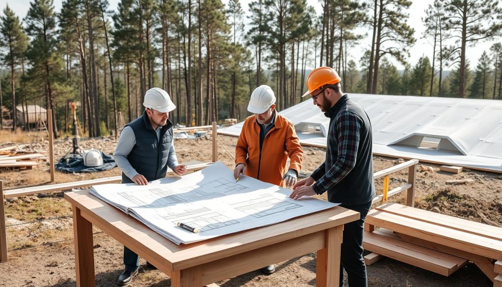 Byggeprosjekt planlegging