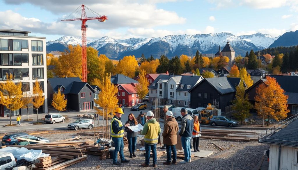 Byggesøknad hjelp i norske byer