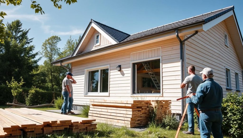 Bytte av bordkledning og vedlikehold