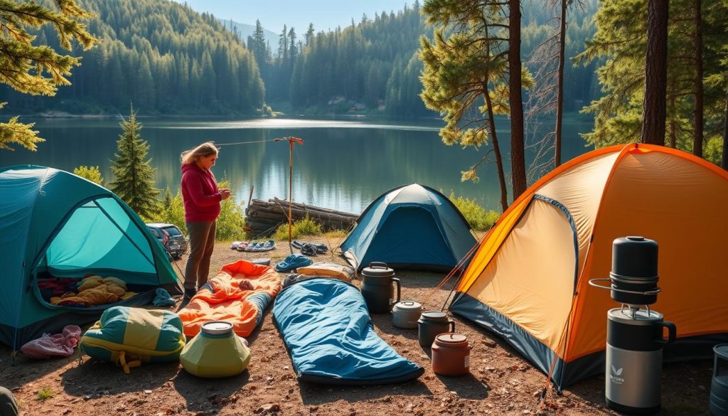 Campingutstyr-utleie leverandør valg