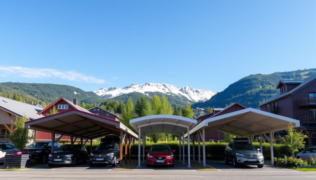 Carport i norske byer