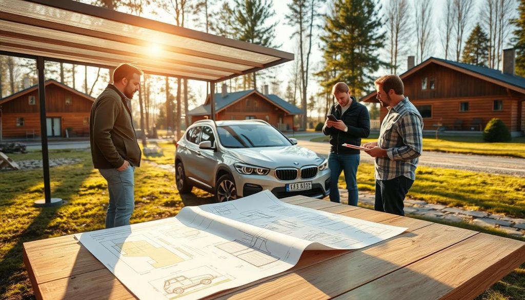 Carport planlegging og byggesøknader