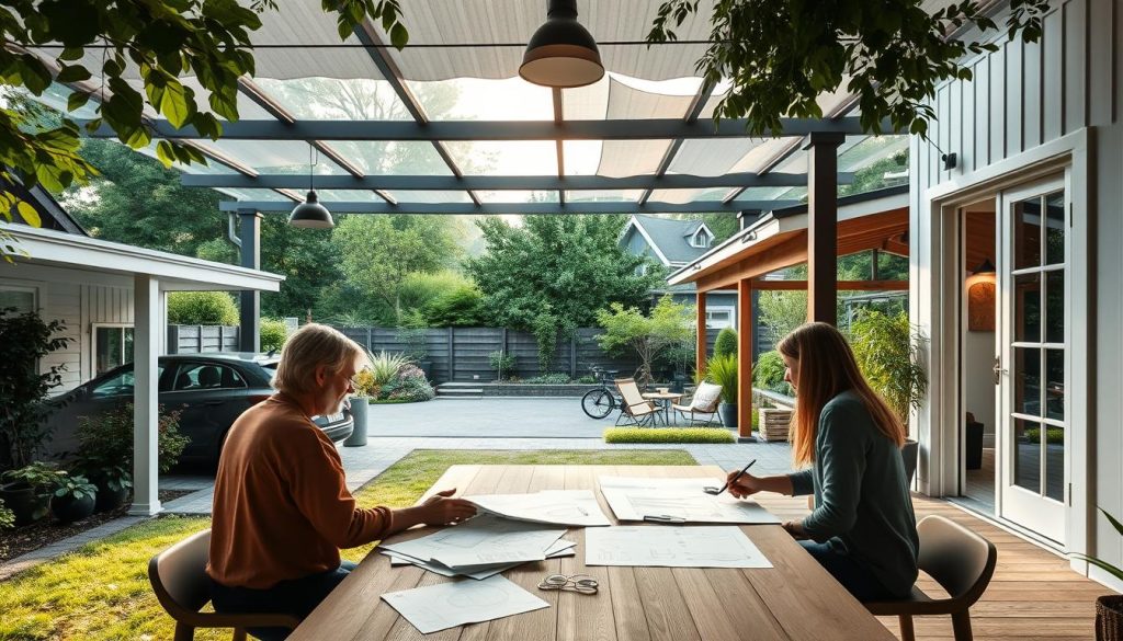 Carportveranda planlegging