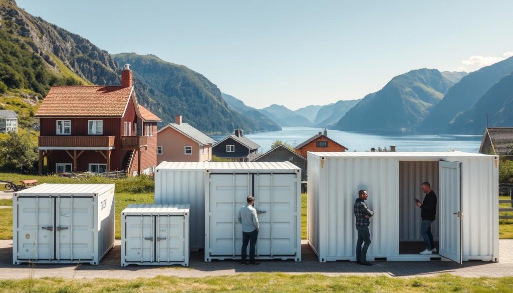 Container leie tjenester i Bergen