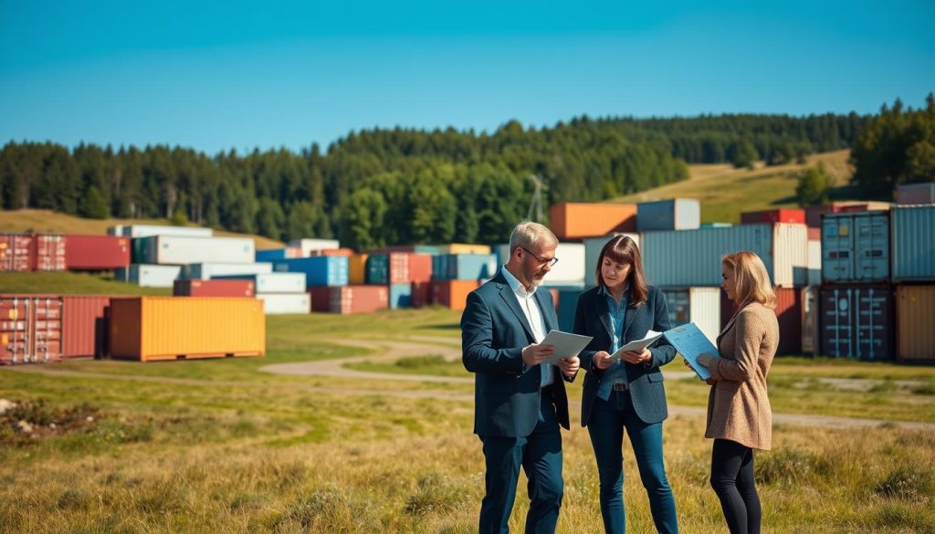 Container leieperioder og betingelser