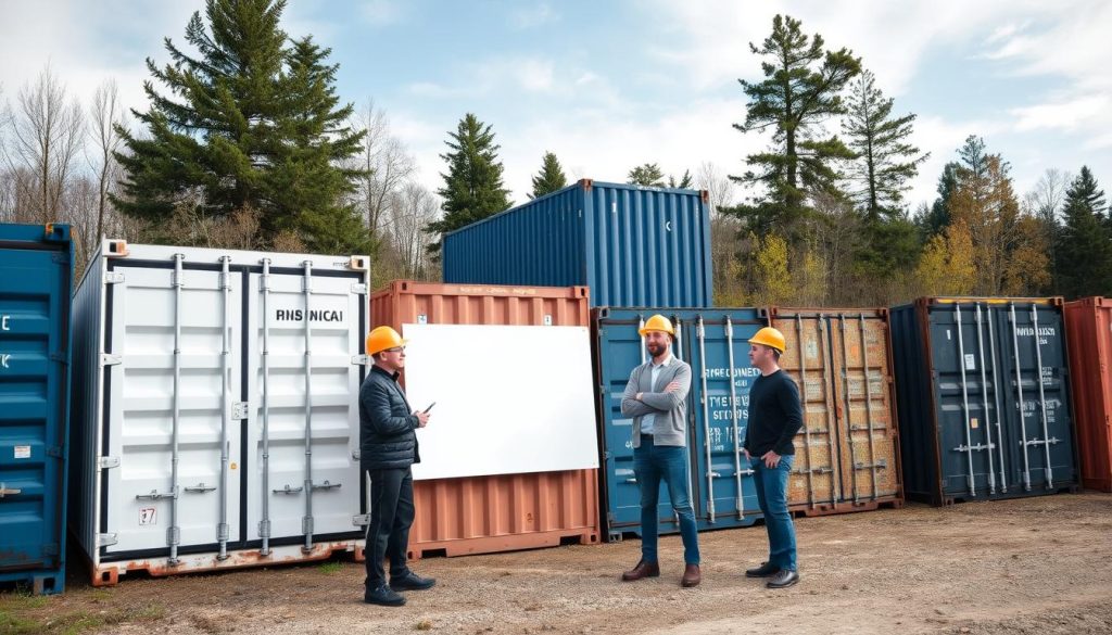 Container leverandør valg