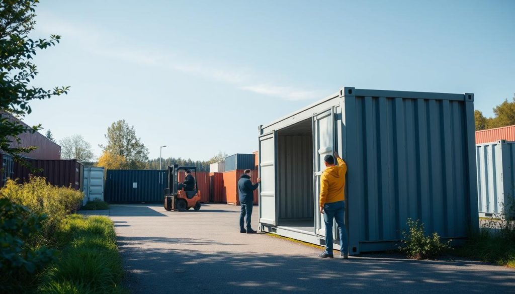 Container logistikk valg