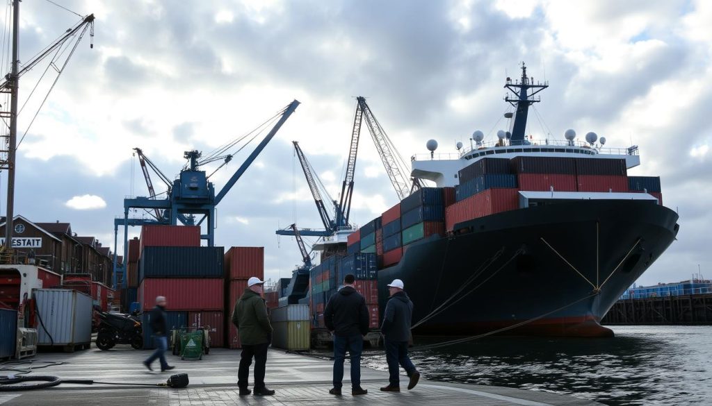 Container lossing utfordringer