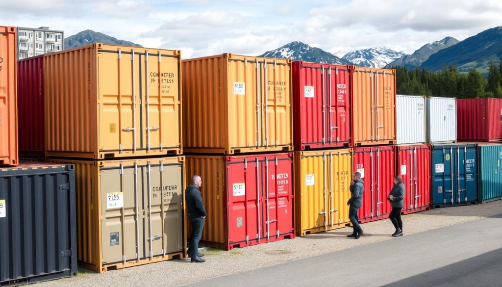 Container priseksempler Trondheim