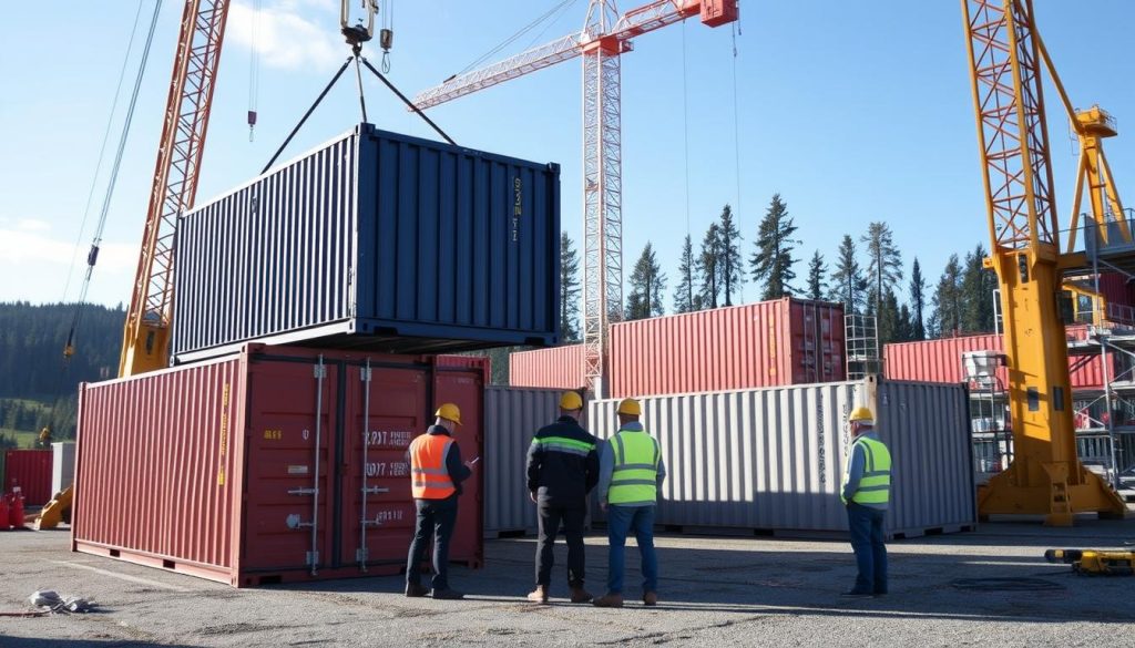 Container sikkerhet i byggenæringen