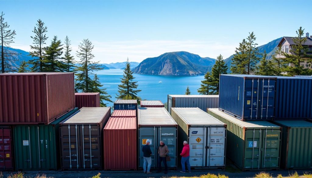 Container størrelser