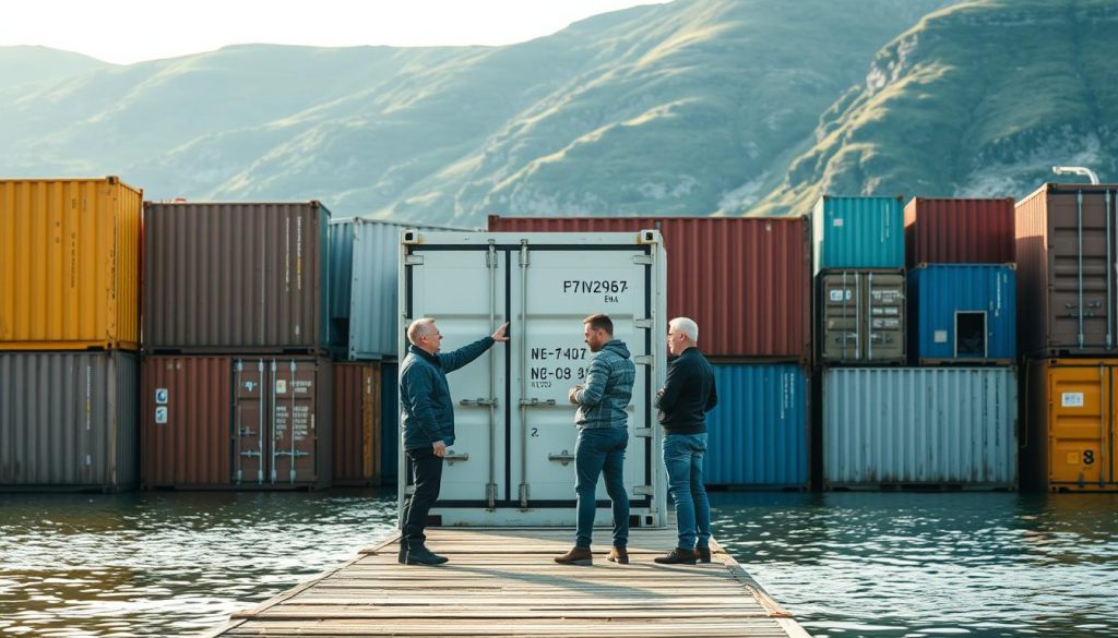 Container størrelser og priser