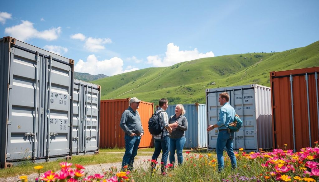 Container størrelser tjenester