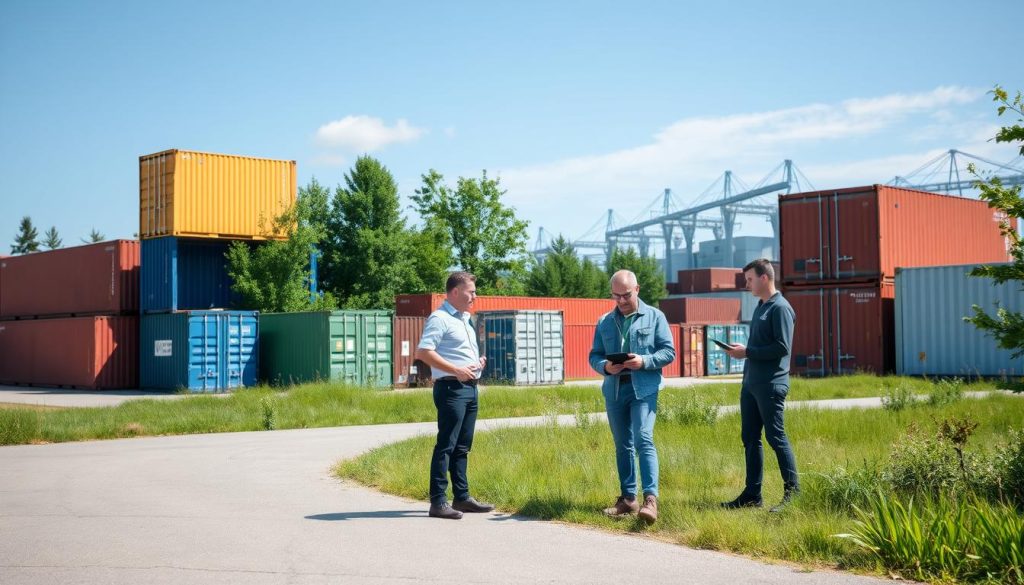 Container totalservice kostnader