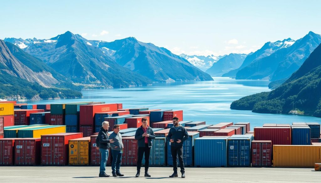 Container totalservice leverandører i Norge