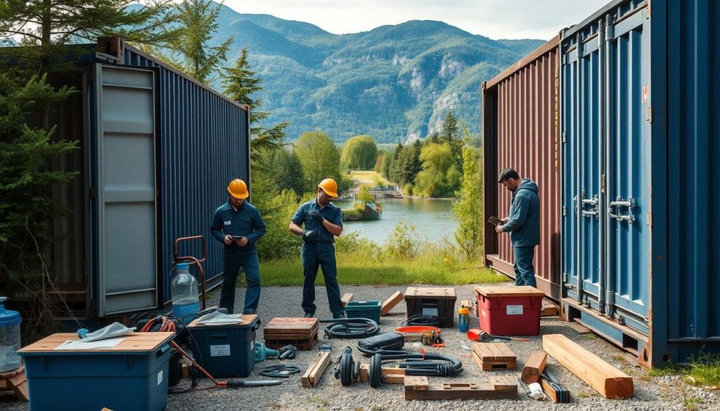 Container vedlikehold kostnadseffektivitet