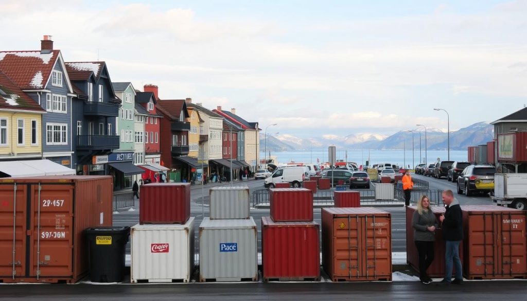 Containere i norske byer