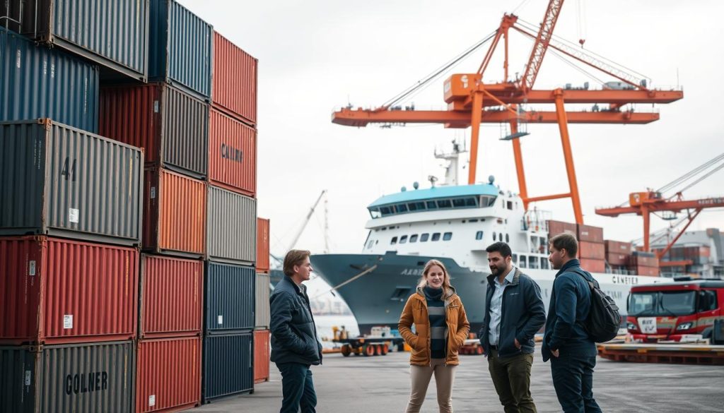 Containerfrakt maskin leverandørvalg