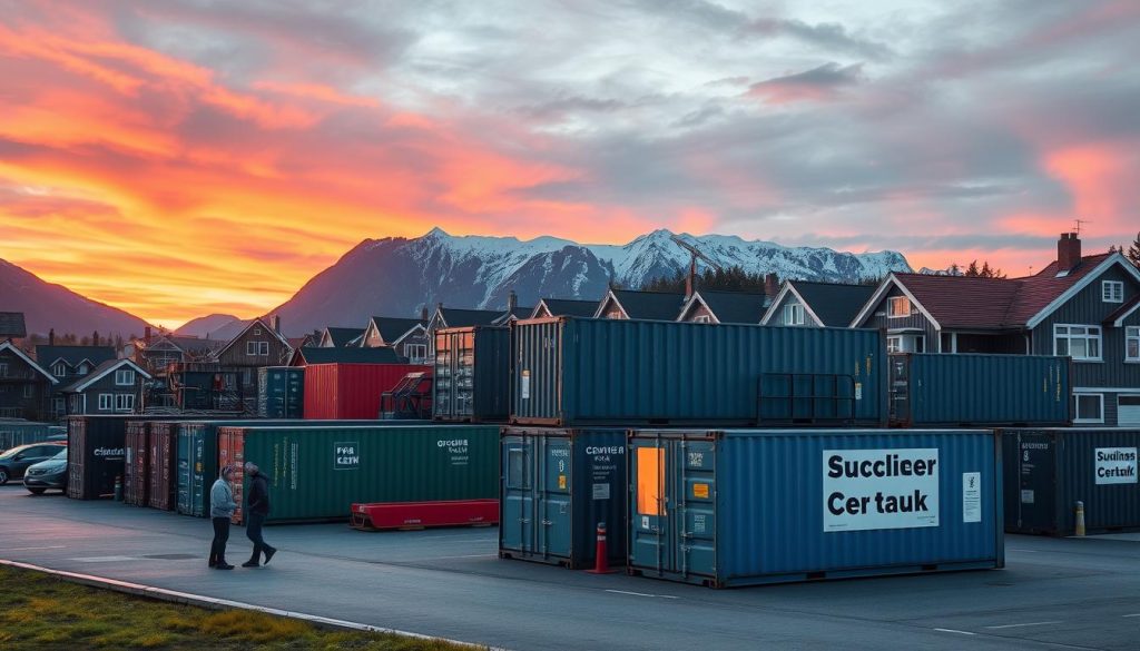 Containerleie i norske byer