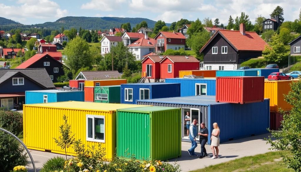 Containerleie i norske byer