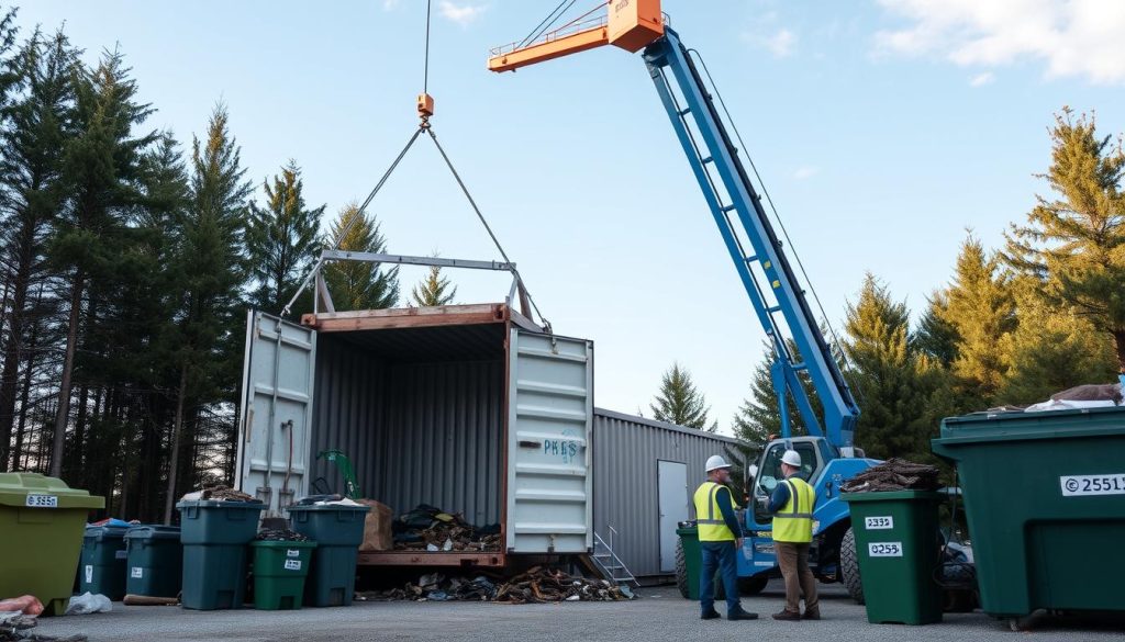 Containertømming tips og råd