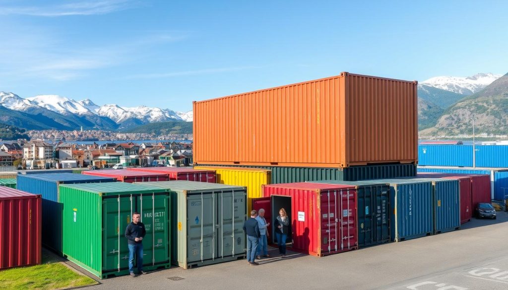 Containerutleie i norske byer