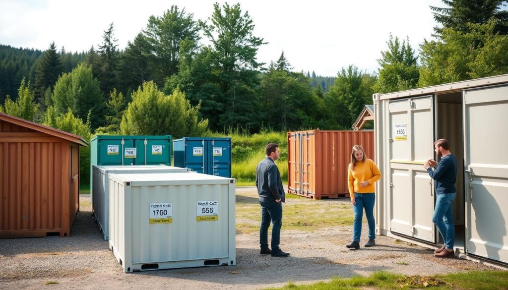 Containerutleie prisvariasjoner