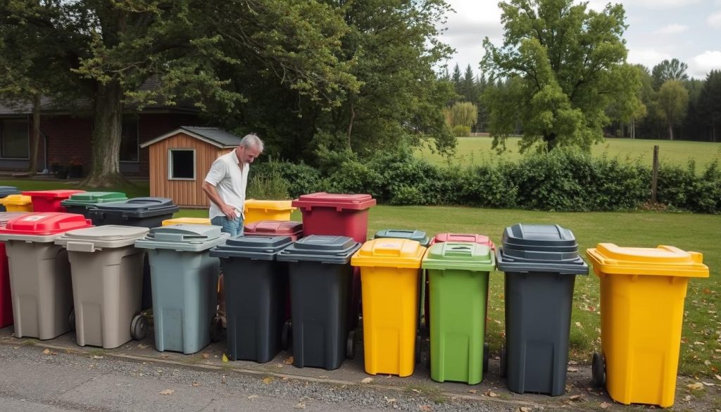 Containervalg og avfallshåndtering