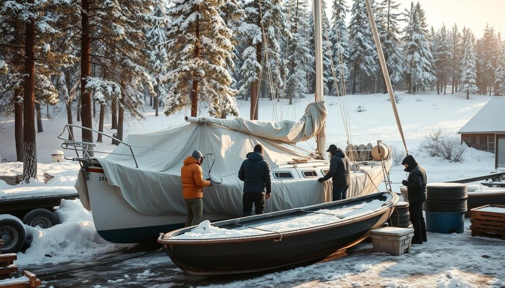 DIY Antifrost-behandling av båt