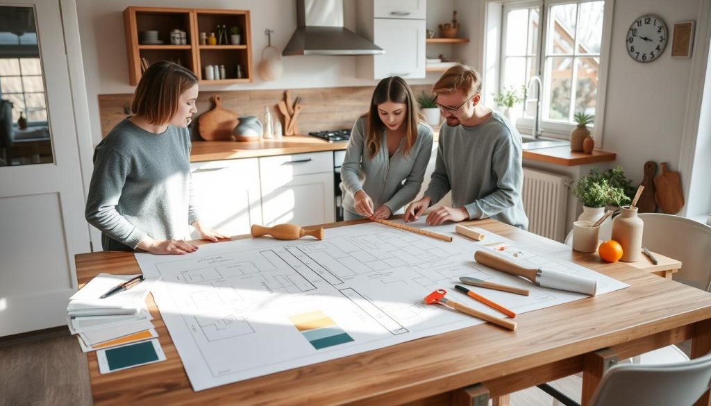 DIY kjøkkenoppussing planlegging