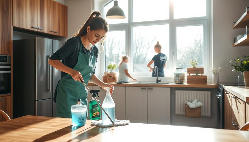 Daglig renhold profesjonelle tjenester