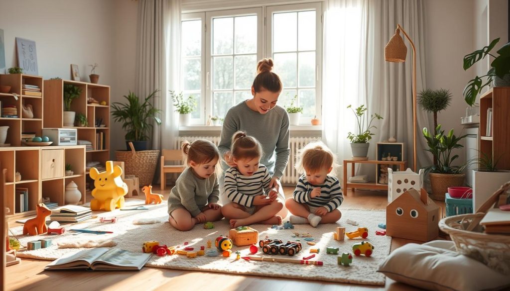 Dagmamma tjenester og aktiviteter