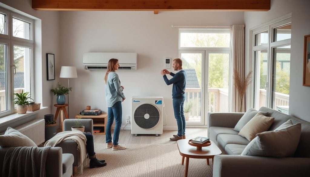 Daikin varmepumpe installasjonsråd