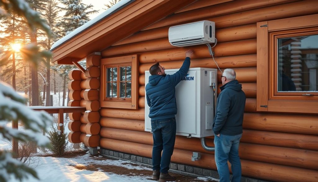 Daikin varmepumpe installatør