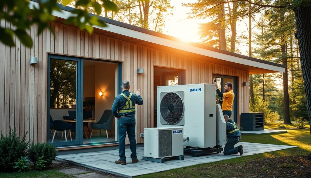 Daikin varmepumpe service og installasjon