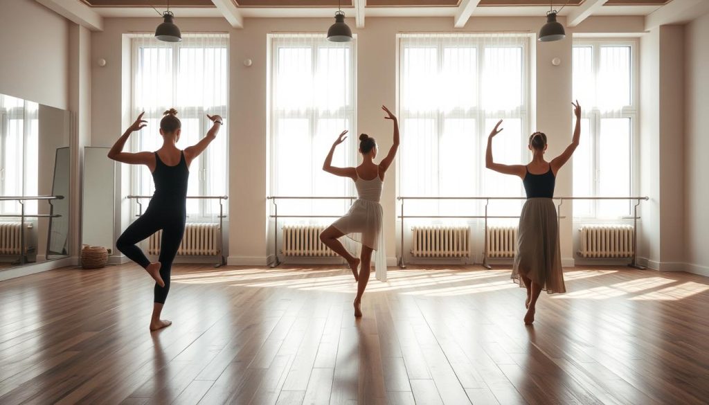 Dansesekvens forberedelse