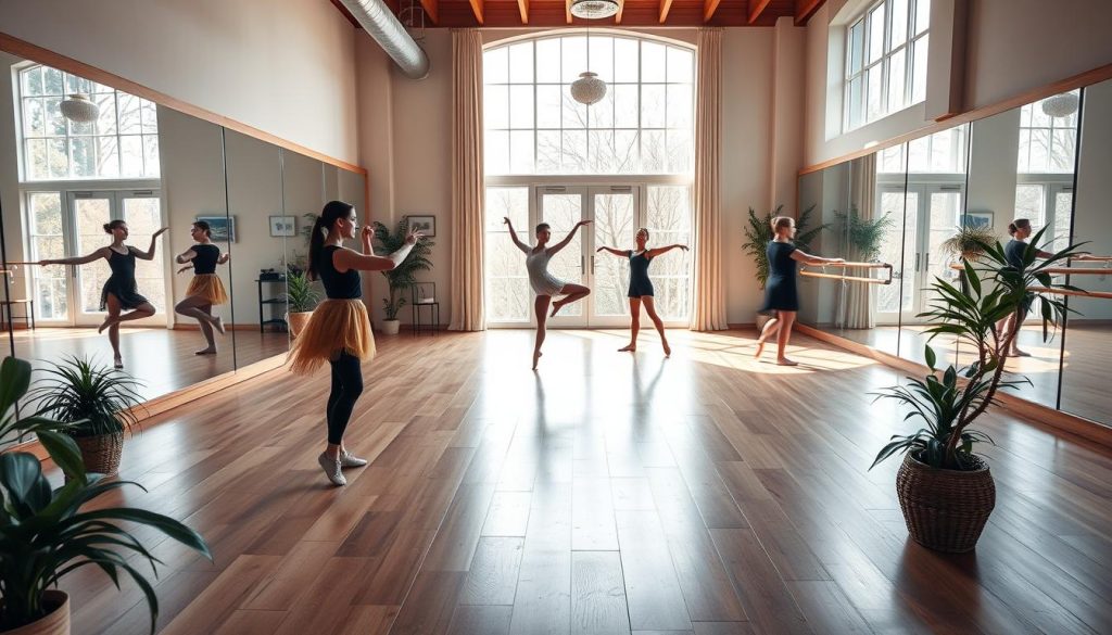 Dansetime struktur og miljø