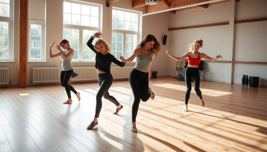 Danseworkshop fremføring