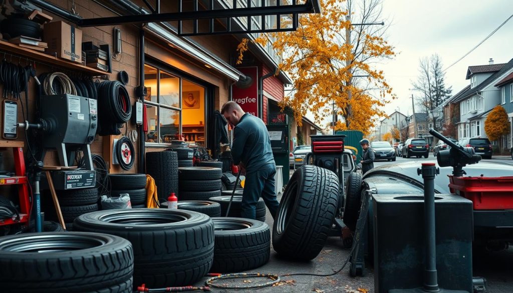 Dekkskift Stavanger tjenester