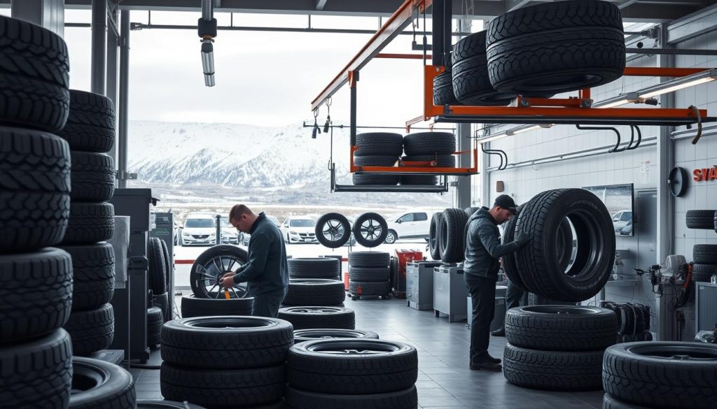 Dekkverksted tjenester i Tromsø