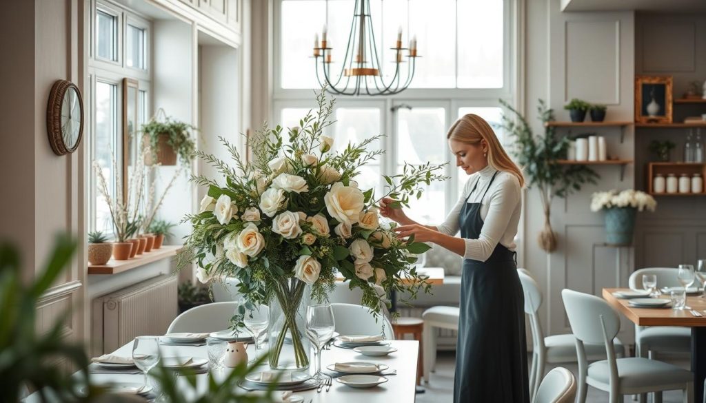 Dekoratør arrangement i norske byer