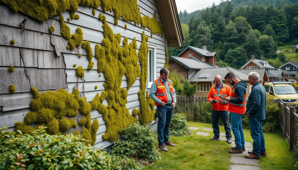 Drenering Bergen fuktskadetegn