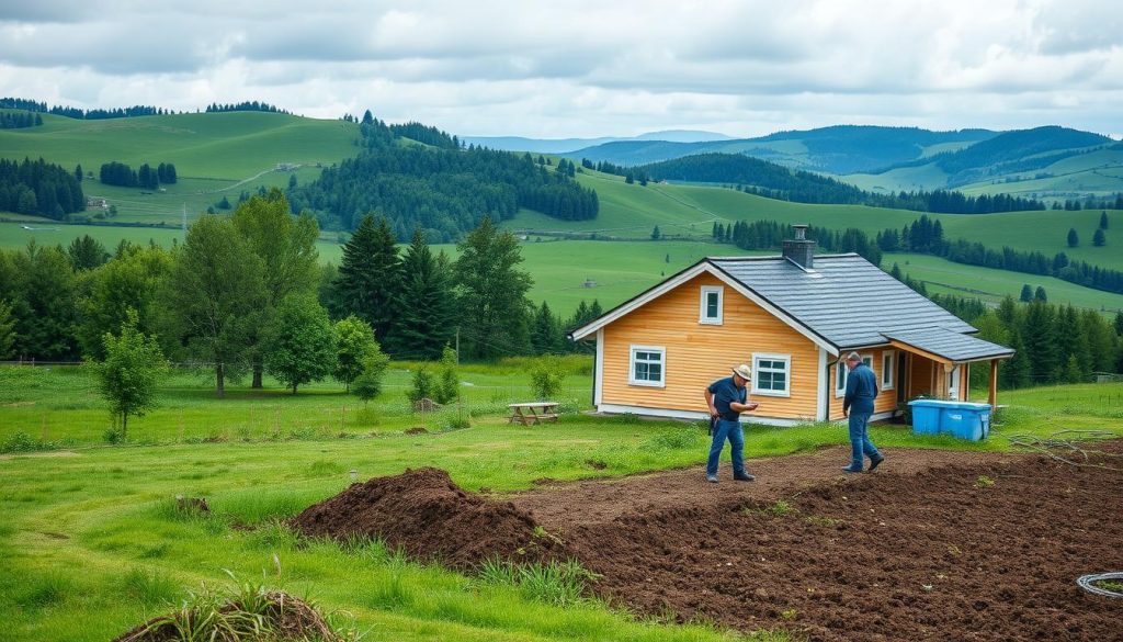 Drenering av hus i Norge